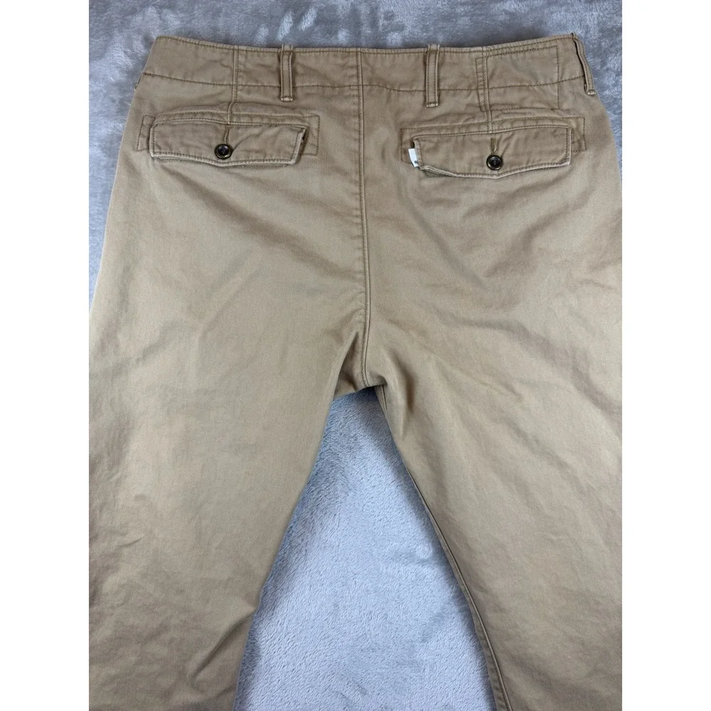 Levi's XX Chino Pants Mens 33x30‎ Khaki Tan Slim Straight Flat Front Casual